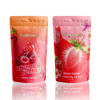 Pack Duo Fruits Rouges : Jelly Mask Cerise & Fraise